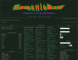 romaniaraw.ro screenshot