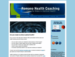 romanohealthcoaching.com screenshot
