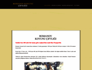 romanovkoyunuciftligi.com screenshot