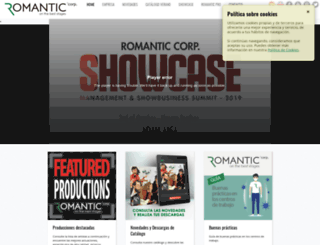 romantic-corporate.com screenshot