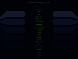 romantic-whispers.com screenshot