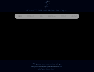 romanticdreams.co.uk screenshot