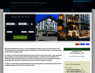 romantik-wilden-mann.hotel-rez.com screenshot