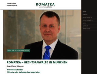 romatka.de screenshot