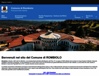 rombiolo.asmenet.it screenshot