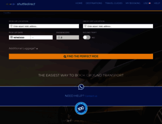 romeairportransfers.com screenshot