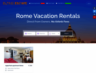 romeescape.com screenshot