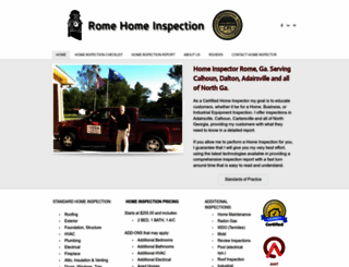 romehomeinspection.com screenshot
