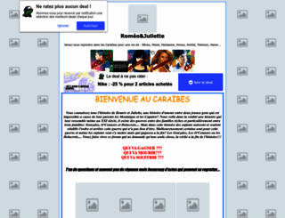 romeo-juliette.forum-actif.net screenshot