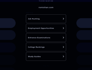 romiohan.com screenshot