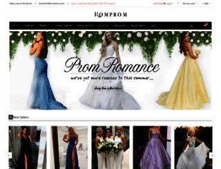 romprom.com screenshot