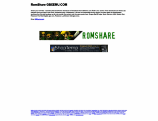 romshare.gbxemu.com screenshot