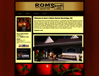 romsitalianmarket.com screenshot