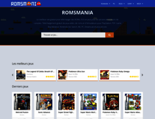 romsmania.club screenshot