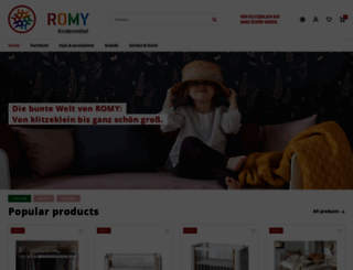 romy-kindermoebel.de screenshot