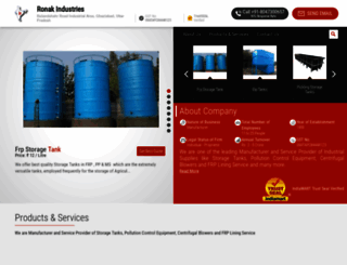 ronakindustries.net screenshot