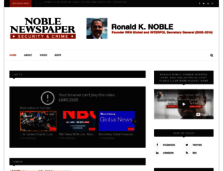 ronaldknoble.info screenshot