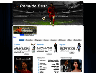 ronaldobest.com screenshot
