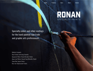 ronanpaints.com screenshot