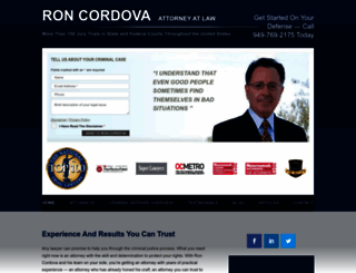 roncordovalaw.com screenshot