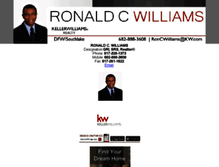 roncwilliams.yourkwagent.com screenshot