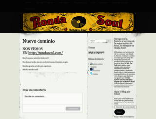 rondasoul.wordpress.com screenshot