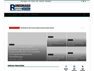 rondoniaqui.com.br screenshot