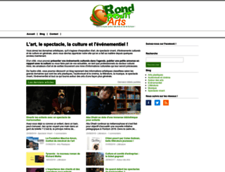 rondpointdesarts.com screenshot