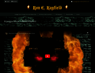 ronekayfield.com screenshot