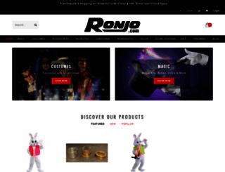ronjo.com screenshot