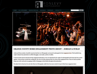 ronlevyphotography.com screenshot