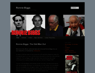 ronniebiggs.com screenshot