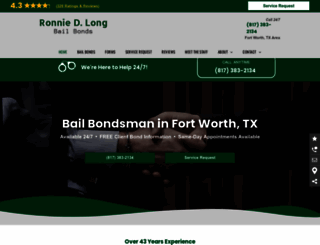 ronnielongbailbonds.com screenshot