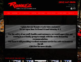 ronniesbennington.com screenshot