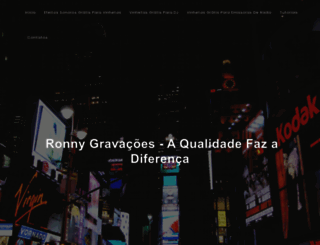 ronnygravacoes.comunidades.net screenshot