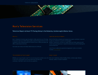 rons-television-services.co.uk screenshot