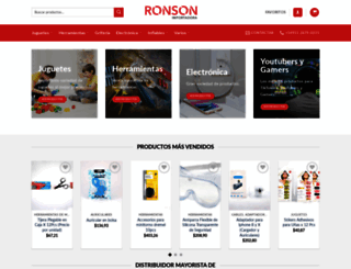 ronsonsa.com.ar screenshot