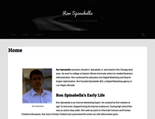 ronspinabella.com screenshot