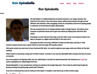 ronspinabellajr.com screenshot