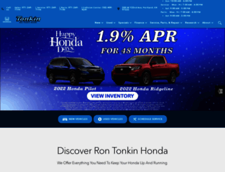 rontonkinhonda.com screenshot