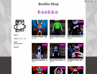 roobbo.storenvy.com screenshot