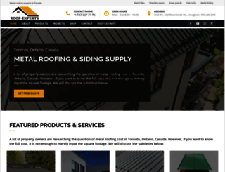 roof-experts.ca screenshot