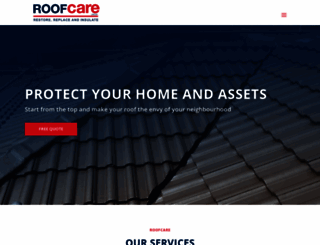 roofcare.co.nz screenshot