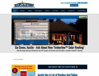 roofcrafters.com screenshot