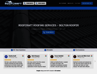 roofcraftroofingservices.co.uk screenshot