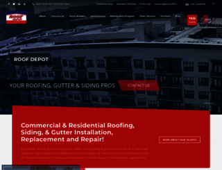 roofdepotflorida.com screenshot