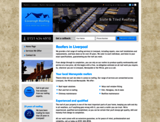 roofers-in-liverpool.co.uk screenshot
