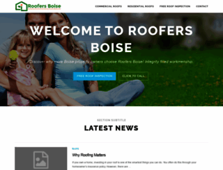 roofersboise.com screenshot