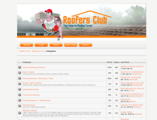 roofersclub.com screenshot
