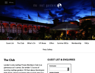 roofgardensclub.com screenshot